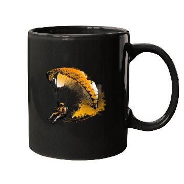 Discover cool paraglider in action Mugs
