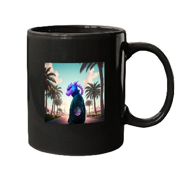 Discover Thunderbolt Racer Mugs