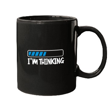 Discover I'm Thinking Computer Scientist Programmer Cloud Mugs