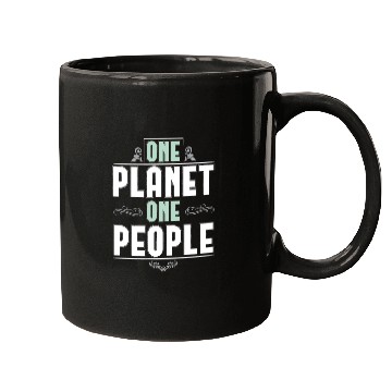 Discover ONE PLANET ONE PEOPLE Mugs