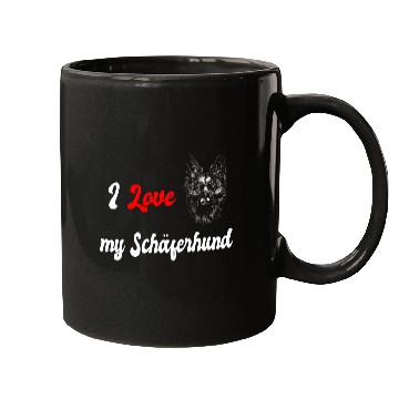 Discover I love my German Shepherd Mugs
