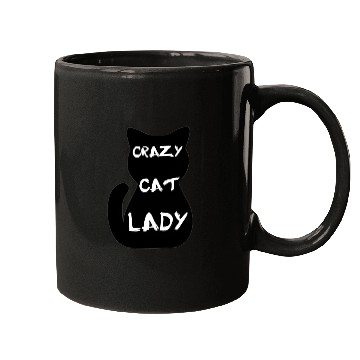 Discover Crazy cat lady Mugs