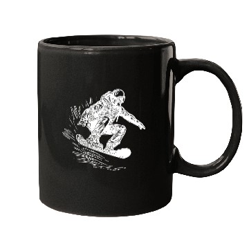Discover Snowboarding Jump Style Crass Snowboard Move Mugs