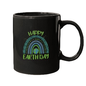 Discover Happy Earth Day Quote With Unique illustration Mugs