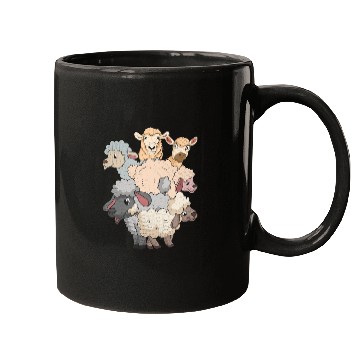 Discover Cute Lamb Farm Animal Lover Farmer Sheep Mugs