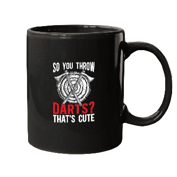 Discover Axe Throwing So You Throw Darts Bullseye Chopping Mugs