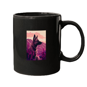 Discover Belgian Malinois Nature Mugs