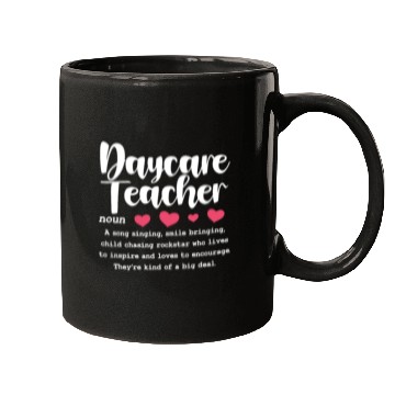 Discover Daycare Teacher Definition Mugs