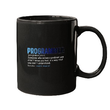 Discover IT Nerd Geek Programmer Definition Computer Mugs