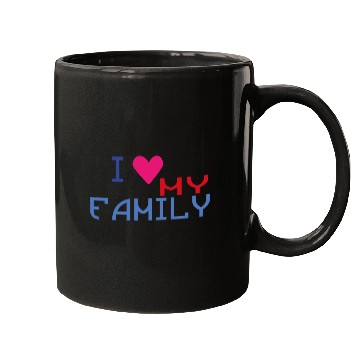 Discover I Love my Family * Mugs