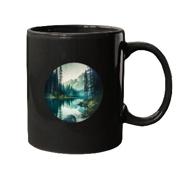 Discover Forest Lake Mugs