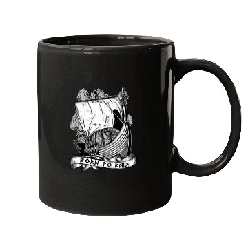 Discover Born to raid - Viking Mugs