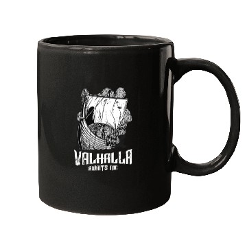 Discover Valhalla awaits me - Viking Mugs