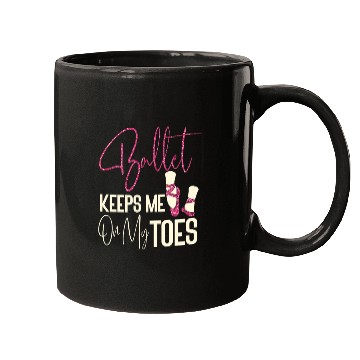 Discover Ballet Dancer Dance Girl Ballerina Mugs