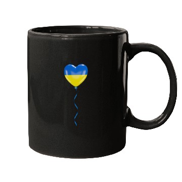 Discover Solidarity and a heart for Ukraine Mugs