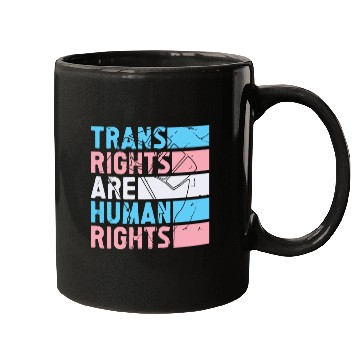 Discover Trans Rights Are Human Rights Support LGBT Pride Mugs