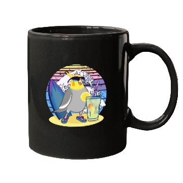 Discover Summer Cockatiel Mugs