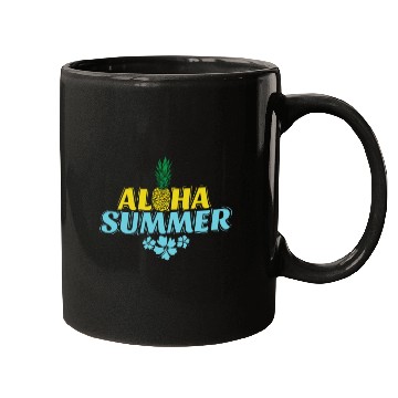 Discover Aloha Summer Pineapple sweet Fruit tropical Mugs