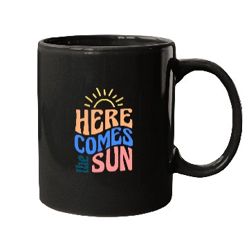 Discover Here comes the sun Mugs