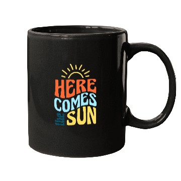 Discover Here comes the sun Mugs