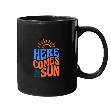 Discover Here somes the sun Mugs