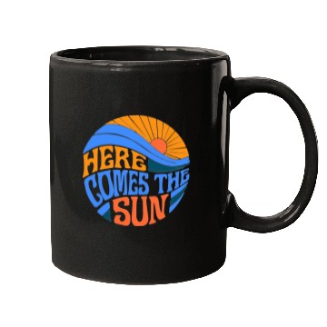Discover Here comes the sun Mugs