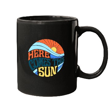 Discover Here comes the sun Mugs