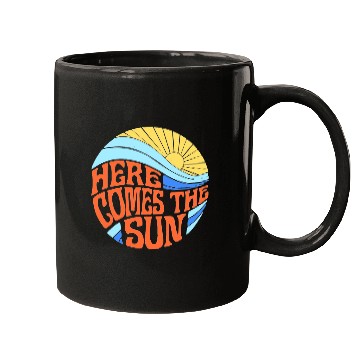 Discover Here comes the sun Mugs