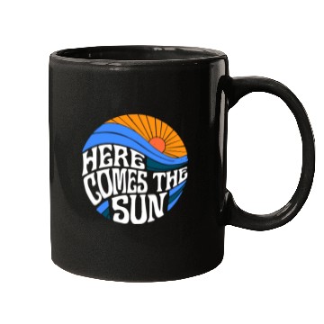 Discover Here comes the sun Mugs