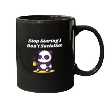 Discover Stop Staring I Dont Socialize Nerd Introvert Weird Mugs