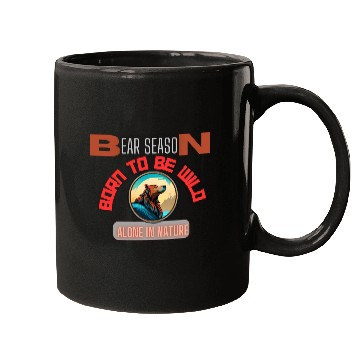Discover BORN TO BE WILD BEAR Mugs