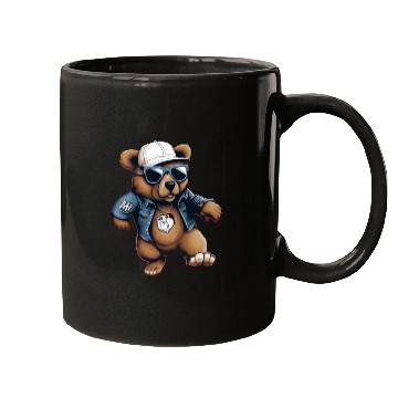 Discover Streetstyle Bear Graffiti Street Art Mugs