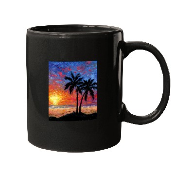 Discover Paradise at Dusk nature Mugs