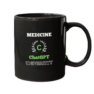 Discover Medicine ChatGPT University Mugs