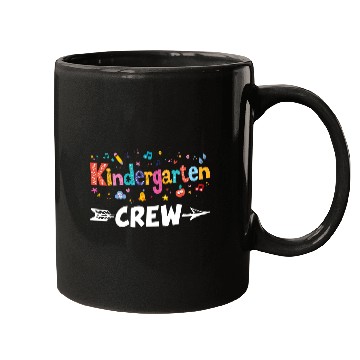 Discover Kindergarten Crew Teacher Team Kinder squad Mugs