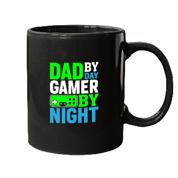 Discover Dad By Day Gamer By Night Mugs