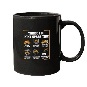 Discover Dirt Bike Racing Motorcycle Ride Mudding Motocross Mugs