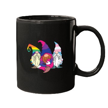 Discover Gnomes Elf LGBTQ Rainbow LGBT Pride Month Mugs