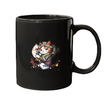 Discover The Battlefield: A Samurai Cat's Tale Mugs