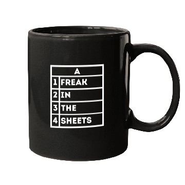 Discover Freak In The Sheets Excel Sheet Spreadsheet Funny Mugs