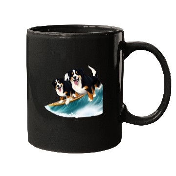 Discover San Diego Surf Pups Mugs