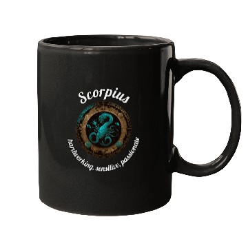 Discover Scorpius Zodiac Sign Scorpio Astronomy Mugs
