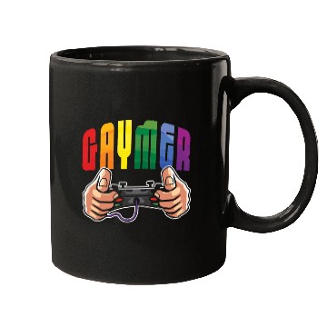 Discover Gay Gamer LGBTQ Rainbow LGBT Pride Month Mugs