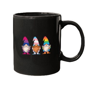Discover Cute Gnomes Elf LGBTQ Rainbow LGBT Pride Month Mugs