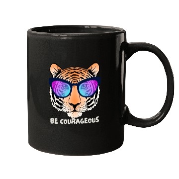 Discover Be Courageous like a Lion Mugs