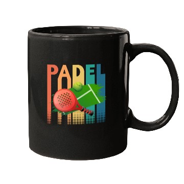 Discover Padel Padel Tennis Retro Mugs