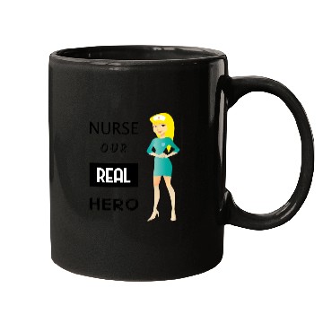 Discover Nurse Aur Real Hero Cartoon Mugs