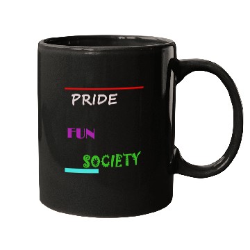Discover PRIDE FUN SOCIETY Mugs