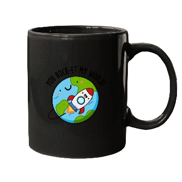 Discover You Rock Et My World Cute Rocket Mugs