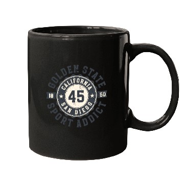 Discover California Golden State San Diego Sport Addict Mugs